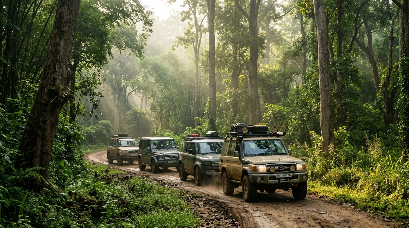 The Wilderness Drive: Bengaluru × Mysuru × Kabini